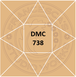 DMC 738 - Square Diamond Drills – Francesca’s Studio Works